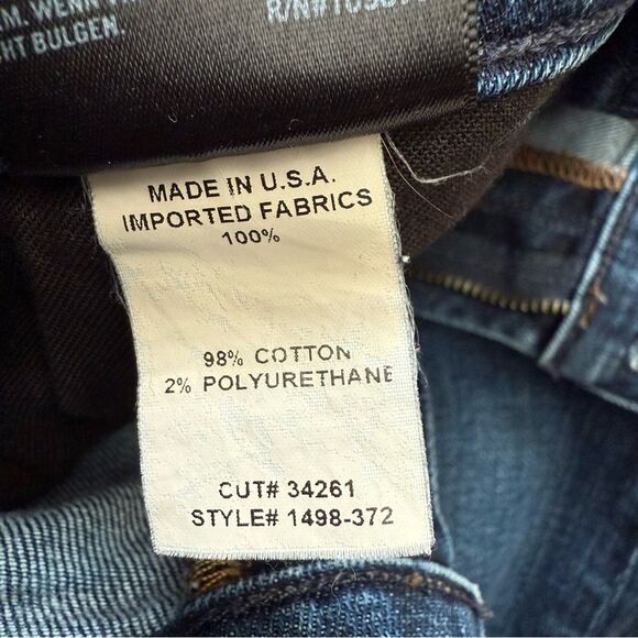 CITIZENS OF HUMANITY Avedon Skinny Jeans Mid Rise Spectrum Wash Blue Size 28 - Picture 9 of 11